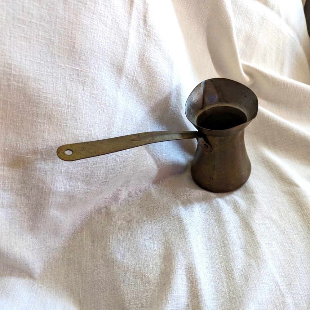 Vintage Turkish Brewing Pot or Ladle